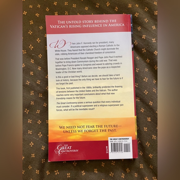 The Great Controversy Book Paperback - Picture 2 of 3